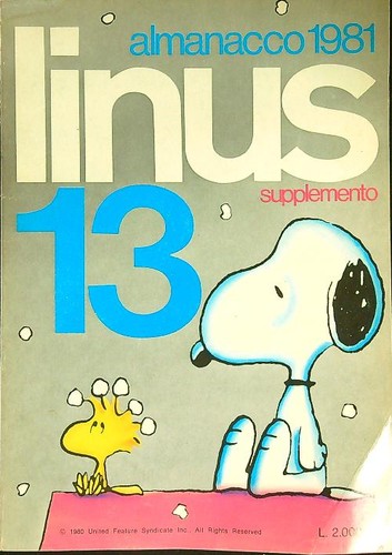 Linus almanacco 1981 vv - almanacco,