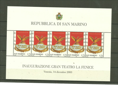 Foglietto san marino - foglietto,