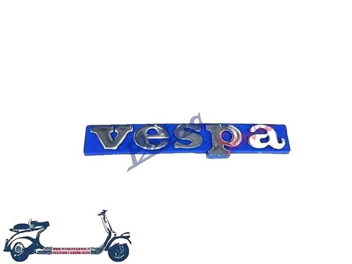 Targhetta anteriore vespa - targhetta, 50