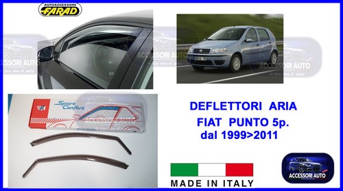 Deflettori aria farad fiat - deflettori,