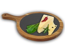 Tagliere rotondo in legno di