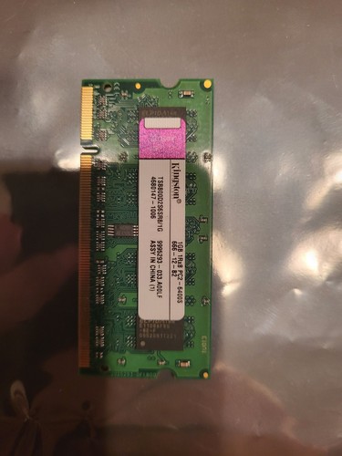 Ram kingston sodimm 1gb - ram,