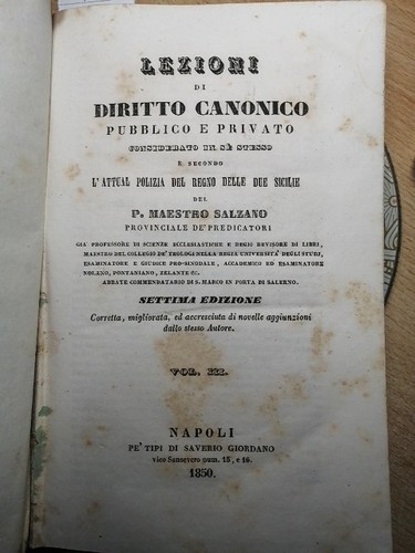 Salzano lezioni diritto - lezioni, di