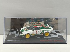 Lancia Stratos HF Rallye Monte Carlo 1977 #1 Munari Maiga Edicola 1:43 Ixo Usato