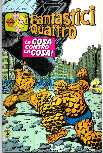 Fantastici quattro corno - corno, n°