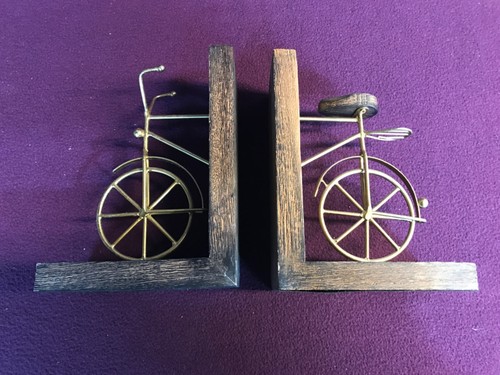 Coppia fermalibri bicicletta