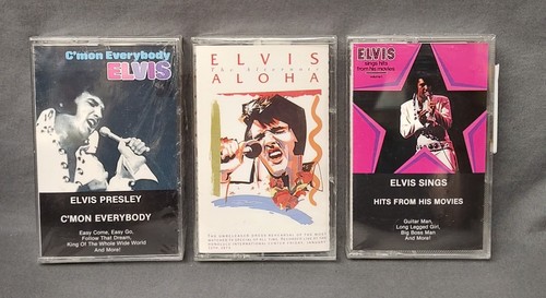 Elvis presley cassette tapes - presley,
