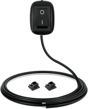 12V-230V/10A Interruttore a Pulsante Tipo Pasta Momentanea, Interruttore a Forma