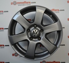 4 cerchi lega volkswagen audi a3 bmw r15 cromato lt001113