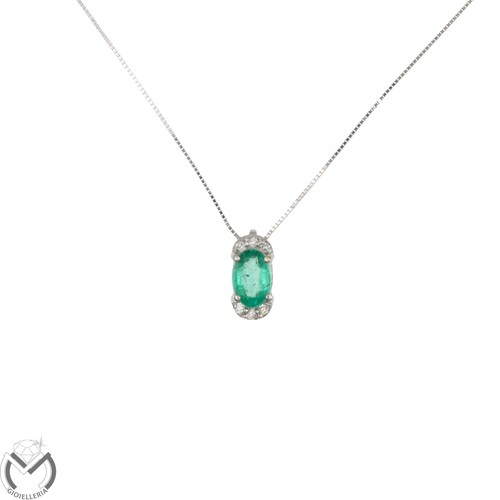 18kt white gold 750 diamonds - white,