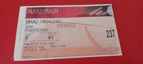 Biglietto concerto brad - biglietto,