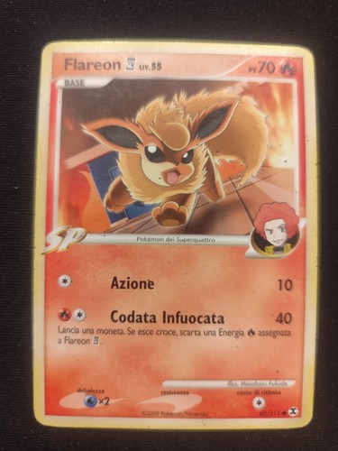 Carta pokémon psa flareon - carta,