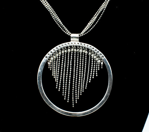 Collana con ciondolo catena