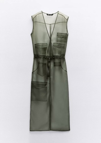 Vestito zara verde - vestito, militare