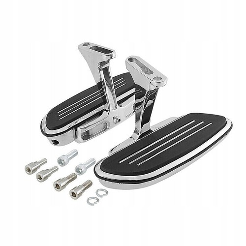 Set pedane cromate