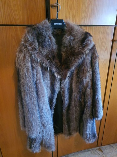 Pelliccia vera marmotta 44 - tg,