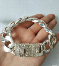 Bracciale uomo in argento