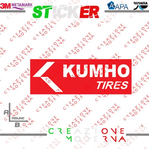 Adesivo sticker logo - logo, kumho