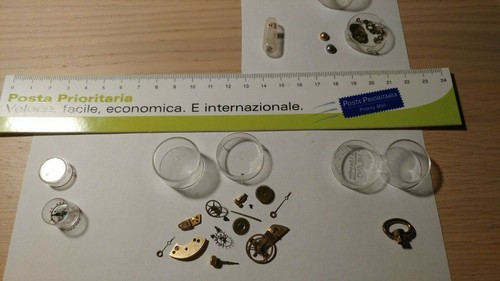 Lotto ricambi per orologi - ricambi,