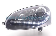 FARI LENTE LED CURVI  DAYLINE LED DIURNI GOLF 5 + MOTORINI DAL 10/03---9/08