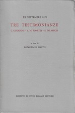 Guerzoni, Giuse..20 SETTEMBRE