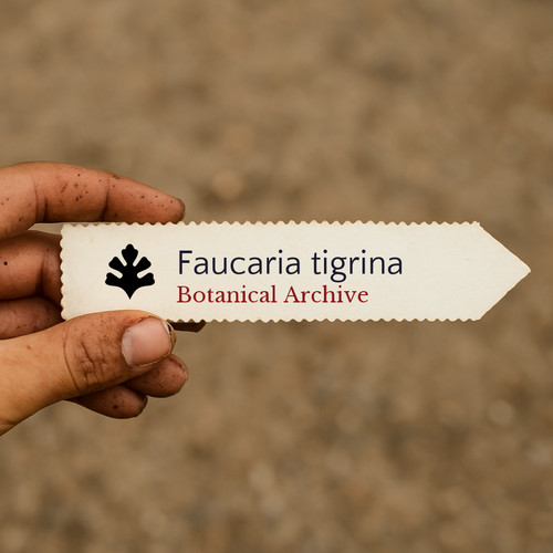 Faucaria tigrina 100 seeds - tigrina,