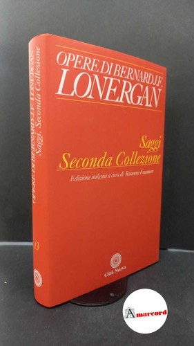 Lonergan bernard and - bernard, f..