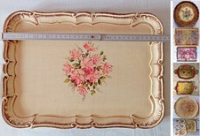 VASSOIO IN LEGNO LACCATO E