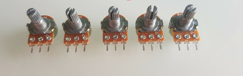 10x potenziometro 15mm - , lineare