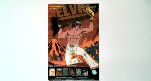 Elvis shrugged fumetti - elvis,
