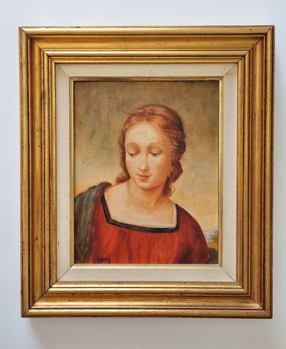 Dipinto olio rame - olio,