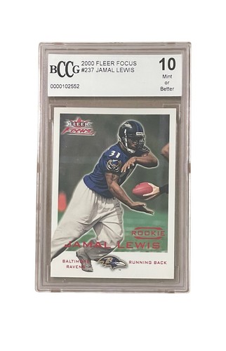 Carta fleer focus jamal - jamal, lewis