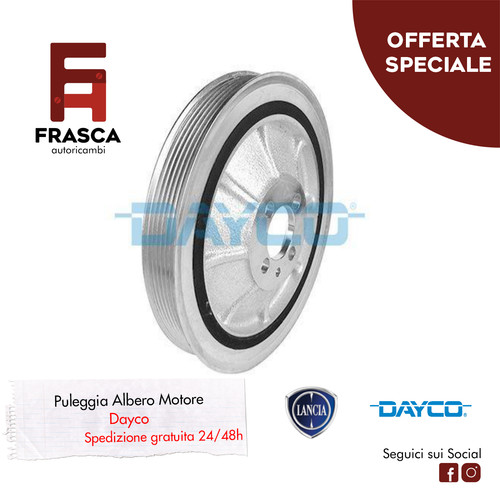 Puleggia albero motore lancia - albero,