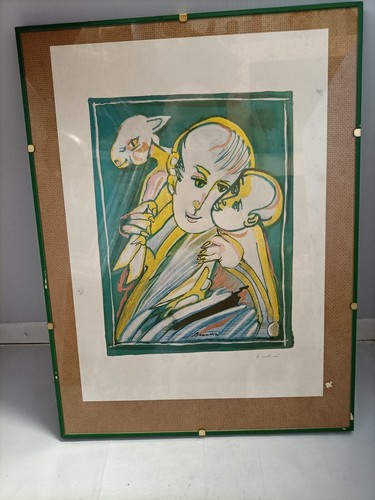 Quadro stampa litografia - -,