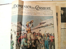 RACCOGLITORE LA DOMENICA DEL CORRIERE GIORNALE D'EPOCA DEL 1935 DA COLLEZIONE-86