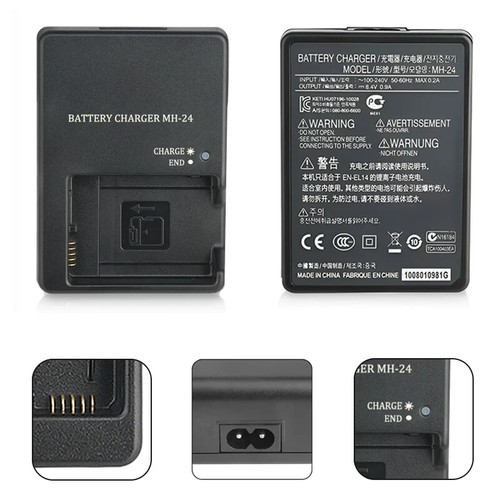 Caricabatteria per nikon - mh-24,