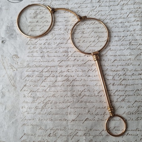 Binocolo placcato oro fine xix - binocolo,