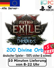 20 Divine Orb Path of Exile 2