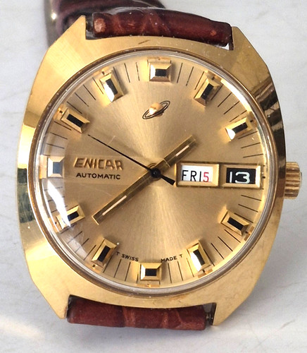 Orologio uomo vintage enicar - vintage,