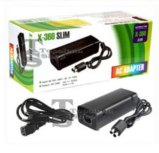 ALIMENTATORE DI RICAMBIO PER CONSOLE MICROSOFT XBOX 360 SLIM - 220 V CARICATORE
