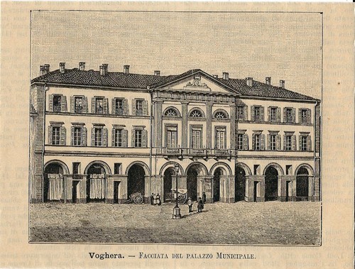 Stampa antica voghera - antica,