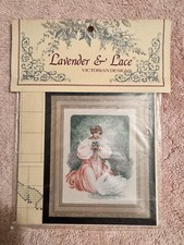 VINTAGE lavanda e pizzo "LADY