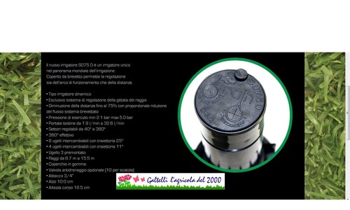 Irrigatore dinamico pop - , up