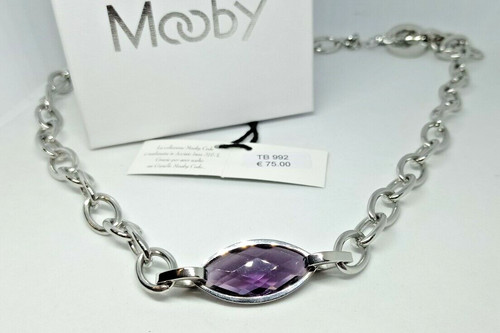 Collana donna ametista mooby - donna,