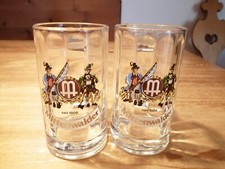Due bicchieri boccali da birra Mittenwalder 0,2 L