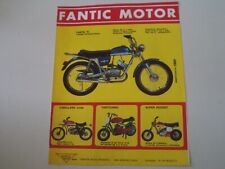 advertising Pubblicità 1972 MOTO FANTIC TI 50/FANTICHINO/SUPER ROCKET/CABALLERO