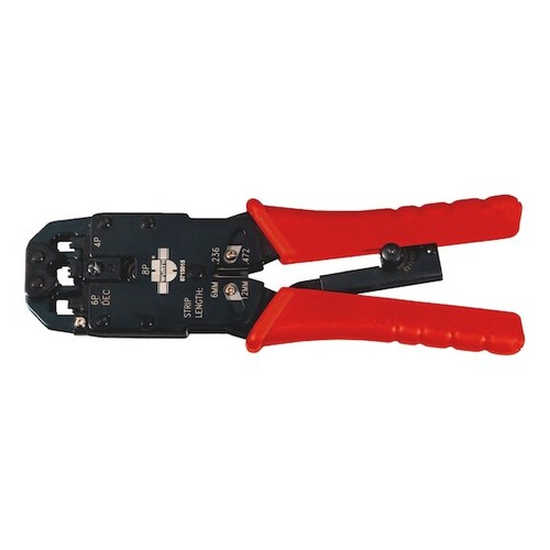 Pinza crimpatrice cricchetto - crimpatrice,