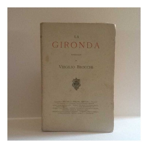 Gironda brocchi virgilio - la, di
