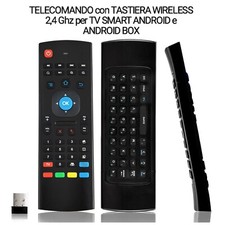 Telecomando Tastiera Wireless