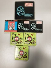 Lotto di 7 Pellicole Super 8 "Cine Max" "Techno Film" Vintage Anni '60